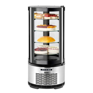 Vitrine à gâteaux 100L 0.23 kW Inox - Bartscher