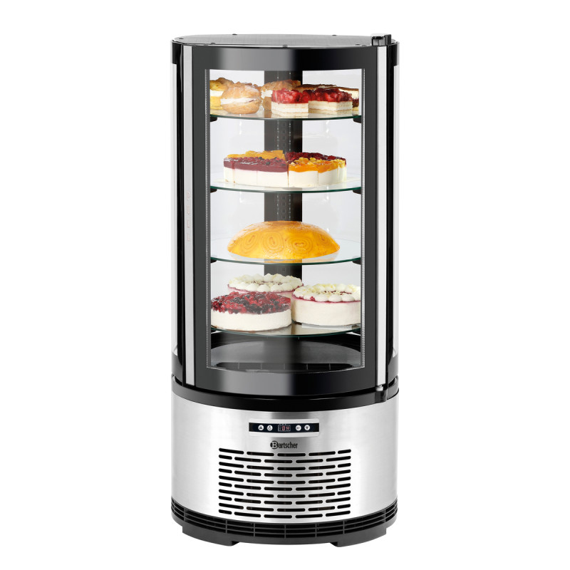 Vitrine à gâteaux 100L 0.23 kW Inox - Bartscher
