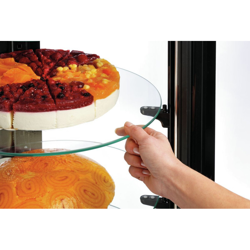 Vitrine à gâteaux 100L 0.23 kW Inox - Bartscher