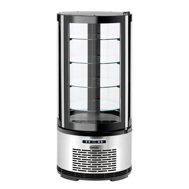 Vitrine à gâteaux 100L 0.23 kW Inox - Bartscher
