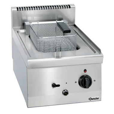 Friteuse 600, B400, 8L 6,3 kW Inox - Bartscher