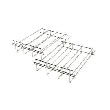 Jeu guide d'étagères, gauche-droite Inox - Bartscher