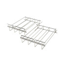 Jeu guide d'étagères, gauche-droite Inox - Bartscher