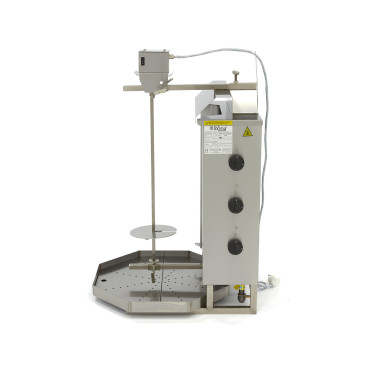 Machine à kebab - 3 brûleurs - 30kg de viande - Gaz - Maxima  au meilleur prix sur Restock CHR