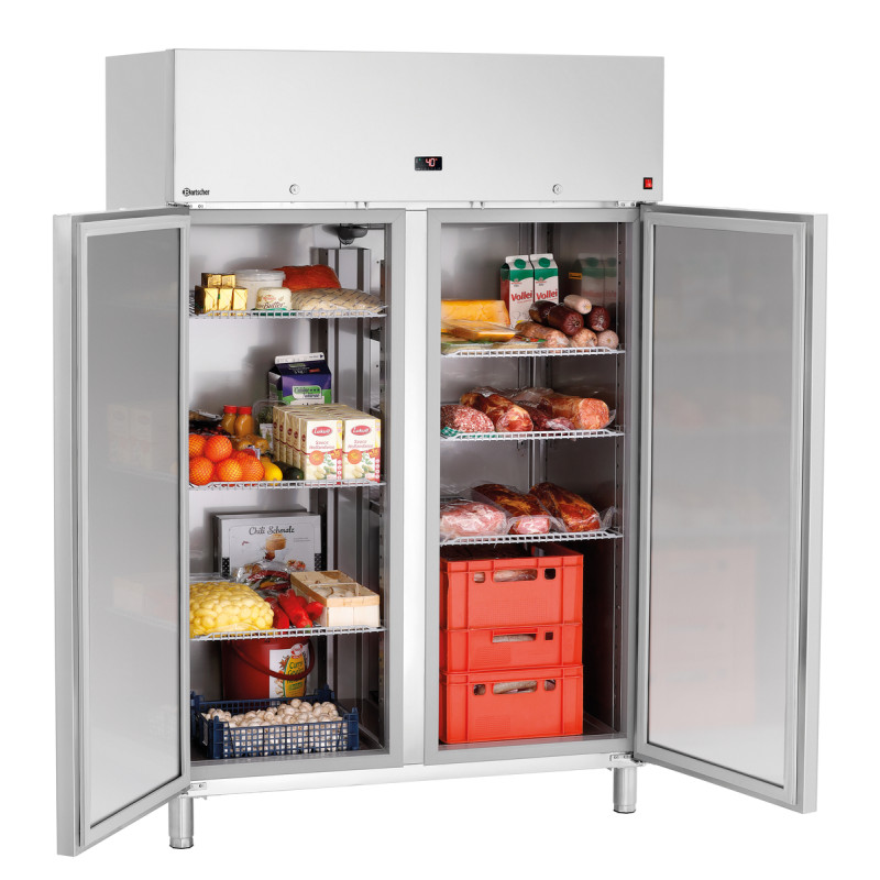 Armoire froide positive 1400 GN211 0.575 kW Inox - Bartscher