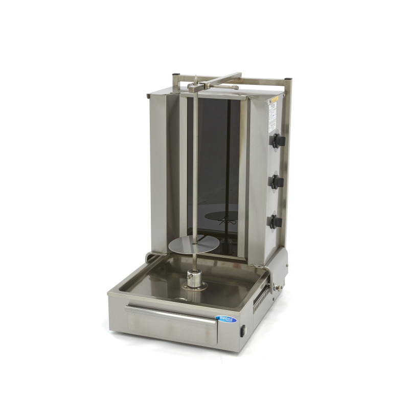 Machine à kebab - 3 brûleurs - 40kg de viande - Électrique - Maxima  au meilleur prix sur Restock CHR