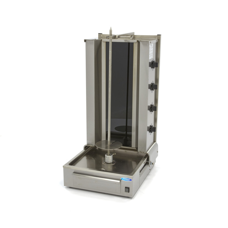 Machine à kebab - 4 brûleurs - 70 kg de viande - Électrique - Maxima  au meilleur prix sur Restock CHR