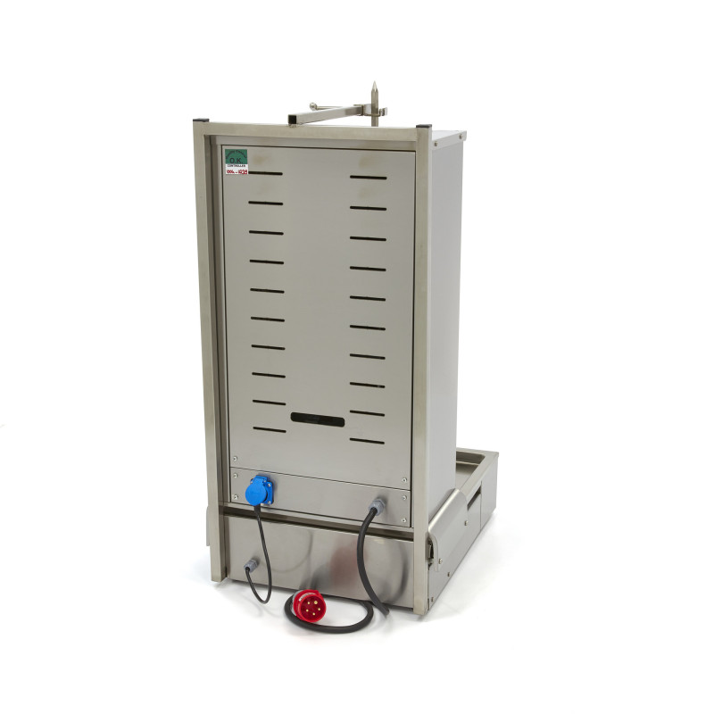 Machine à kebab - 4 brûleurs - 70 kg de viande - Électrique - Maxima  au meilleur prix sur Restock CHR