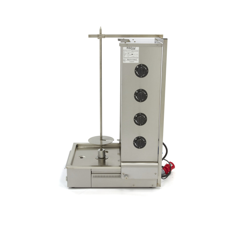 Machine à kebab - 4 brûleurs - 70 kg de viande - Électrique - Maxima  au meilleur prix sur Restock CHR