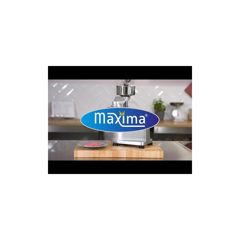 Presse à hamburger - Plaque de portionnement de 10 cm - Manuel - Maxima  au meilleur prix sur Restock CHR