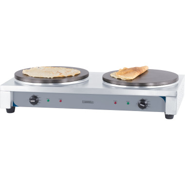 Crêpière professionnelle double électrique - 2x40 cm - 5400W - Casselin  au meilleur prix sur Restock CHR