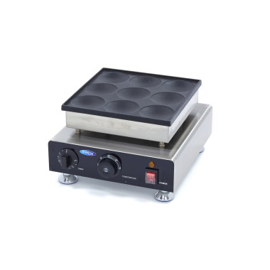 Machine à pancakes - 9 emplacements - 8cm - Thermostat réglable - Maxima  au meilleur prix sur Restock CHR