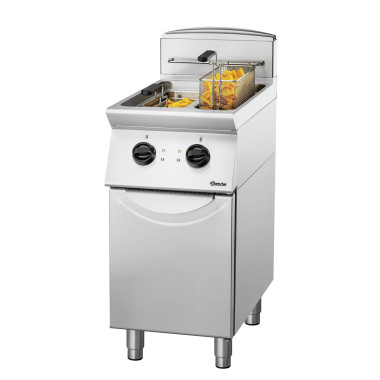 Friteuse 700, L400, 2x8L 14 kW Inox - Bartscher