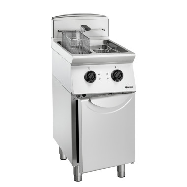 Friteuse 700, L400, 2x8L 14 kW Inox - Bartscher