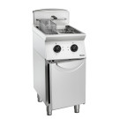 Friteuse 700, L400, 2x8L 14 kW Inox - Bartscher