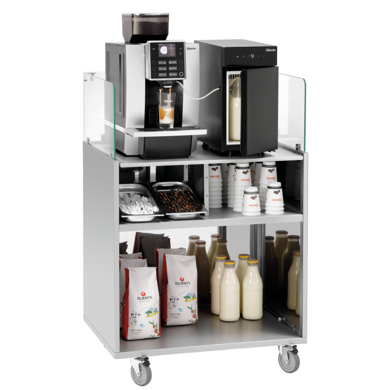 Étagère d'encastrement M7 Snackpoint 200 Inox - Bartscher