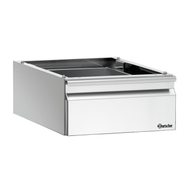 Tiroir 1 x GN 1/1 pour tables de tra Inox - Bartscher
