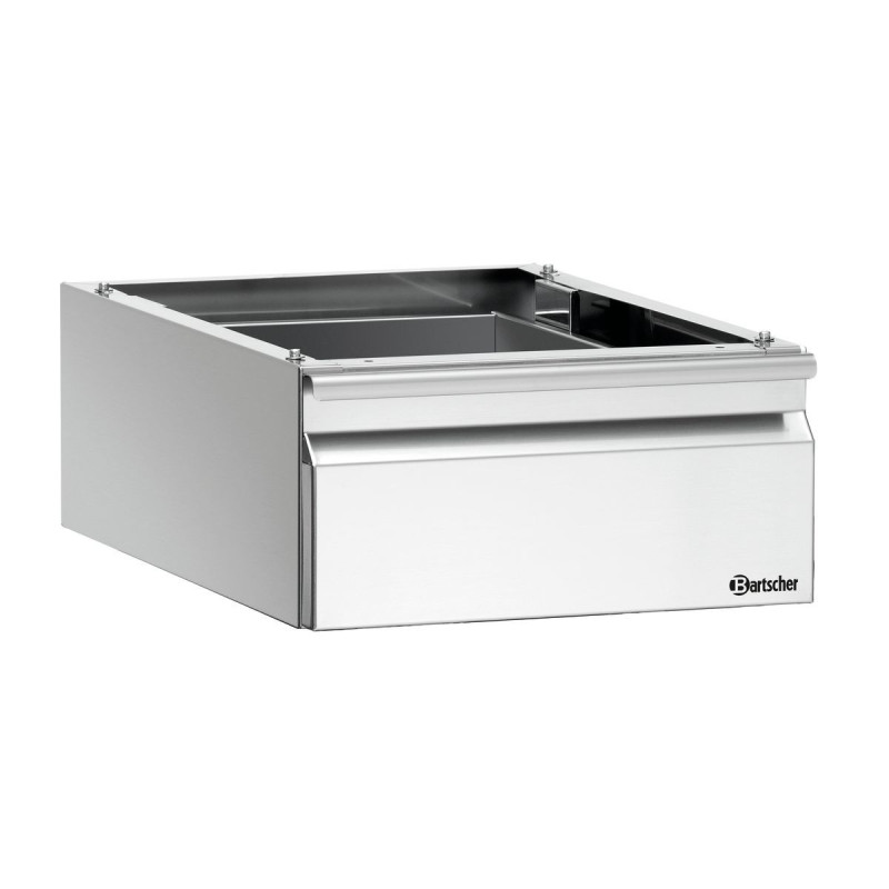 Tiroir 1 x GN 1/1 pour tables de tra Inox - Bartscher