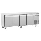 Table réfrigérée Easy T4 0.34 kW Inox - Bartscher