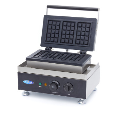 Gaufrier professionnel - 3 gaufres - Belge - Thermostat réglable - Maxima  au meilleur prix sur Restock CHR