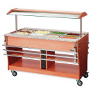 1 glissière plateaux, 4x 1/1 GN Inox - Bartscher