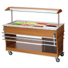 1 glissière plateaux, 4x 1/1 GN Inox - Bartscher