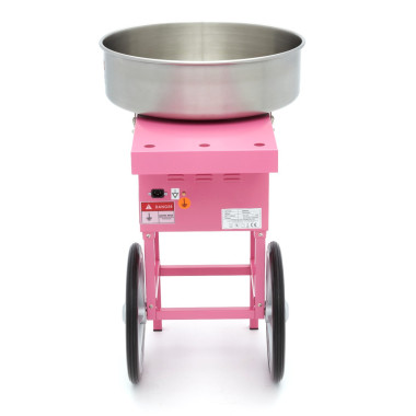 Machine à barbe à papa - diamètre 52cm - Rose - avec chariot - Maxima  au meilleur prix sur Restock CHR