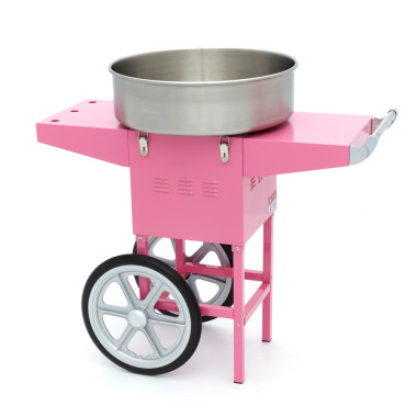 Machine à barbe à papa - diamètre 52cm - Rose - avec chariot - Maxima  au meilleur prix sur Restock CHR