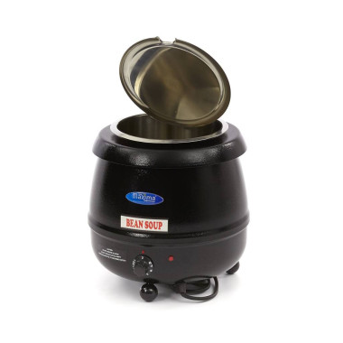 Marmite à soupe - 10L - Pot intérieur amovible - avec encoche pour cuillère - Maxima  au meilleur prix sur Restock CHR