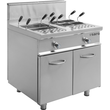 Cuiseur Pâtes Électrique - 2x28L - 800x700x850mm - 14kW - Professionnel - Saro  au meilleur prix sur Restock CHR