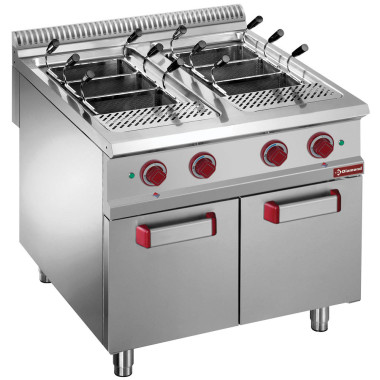 Cuiseur à pâtes électrique 2x40 litres sur meuble - Diamond  au meilleur prix sur Restock CHR