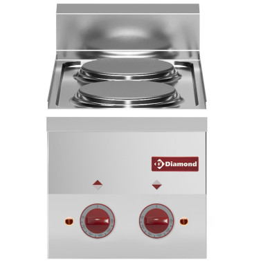 Cuisinière électrique 2 plaques - Diamond  au meilleur prix sur Restock CHR