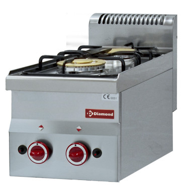 Cuisinière 2 feux gaz - Diamond  au meilleur prix sur Restock CHR