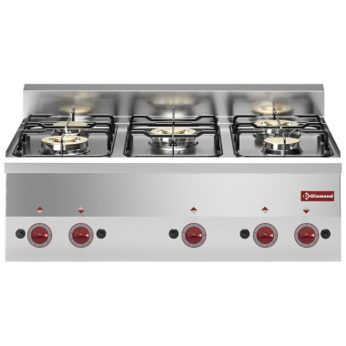 Cuisinière 5 feux gaz - Diamond  au meilleur prix sur Restock CHR