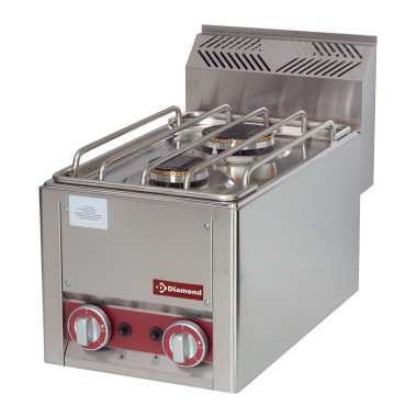 Cuisinière 2 feux gaz - top - Diamond  au meilleur prix sur Restock CHR