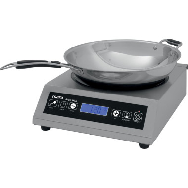 Plaque Induction - Wok - 3.5 kW - 10 Niveaux - Timer - 60/240°C - LOUISA - Saro  au meilleur prix sur Restock CHR