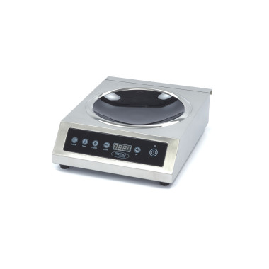 Cuisinière à wok - diam 26cm - 3500W - Induction - Maxima  au meilleur prix sur Restock CHR