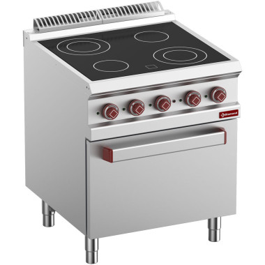 Fourneau vitro.4 zones four/grill - Diamond  au meilleur prix sur Restock CHR