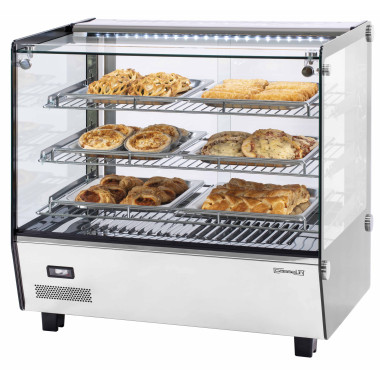 Vitrine chauffante encastrée - 120L - 1100W - Casselin  au meilleur prix sur Restock CHR