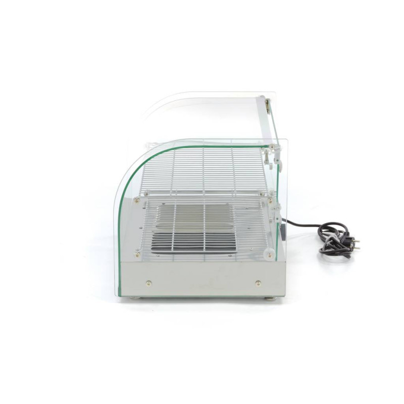 Vitrine chauffante pour aliments - 45L - 55cm - 2 étagères - Maxima  au meilleur prix sur Restock CHR