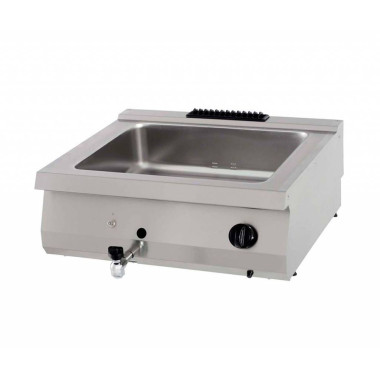 Bain-Marie Professionnel - Double Unité - Gaz - Maxima  au meilleur prix sur Restock CHR