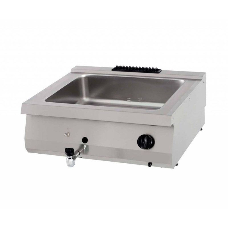 Bain-Marie Professionnel - Double Unité - Gaz - Maxima  au meilleur prix sur Restock CHR
