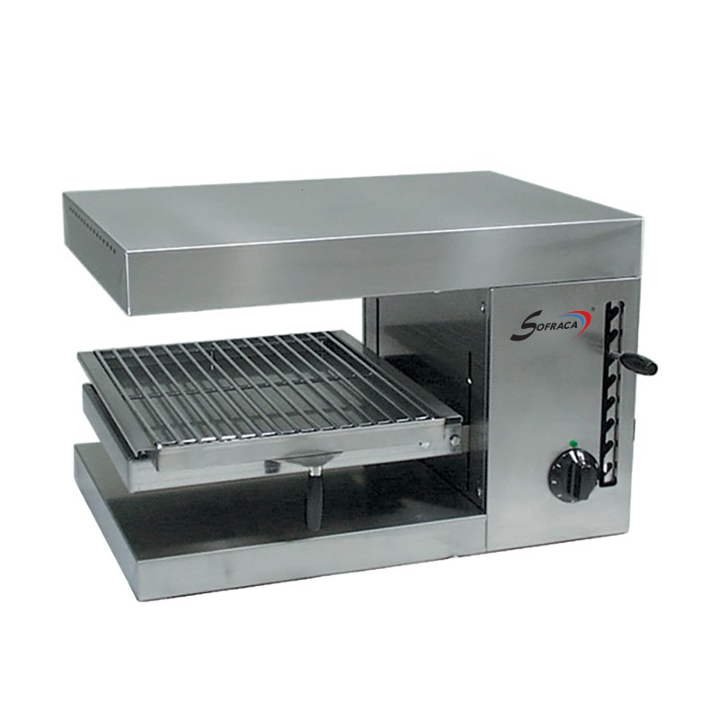 Gratinoir professionnel L75 - Electrique - Base mobile - 230 V - long. 790 mm - Sofraca
