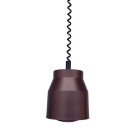 Pont chauffante suspendue - Infra-rouge - Basic - Cuivrée noire - 230 V - 250 W - Sofraca