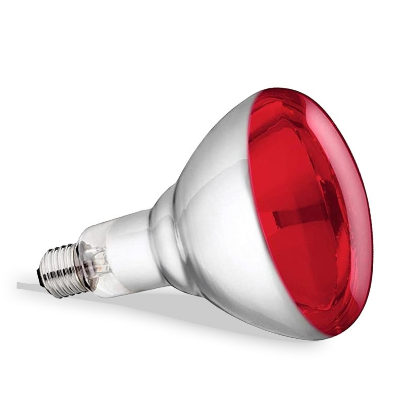 Ampoule rouge pour Rampe chauffante infra-rouges chauffantes - 250 W - Sofraca