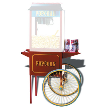 Chariot à pop-corn - long. 940 mm - Sofraca