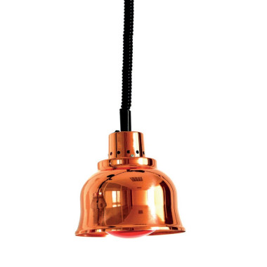 Pont chauffante suspendue - Infra-rouge - Prestige - Cuivrée rouge - 230 V - 250 W - Sofraca