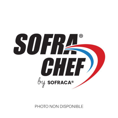 SOFRACHEF - Plinthe latérale de Module bas professionnel pour L 1400 mm - Sofraca