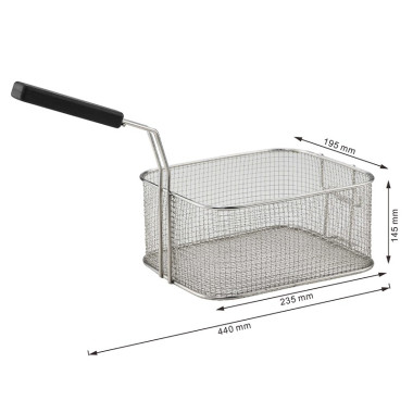 Panier pour Bac de friture 8 litres - Sofraca