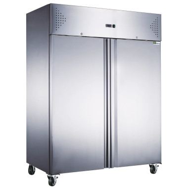 Armoire réfrigérée inox gn 2/1 - 1400 l - positive - 2 portes - AFI COLLIN-LUCY